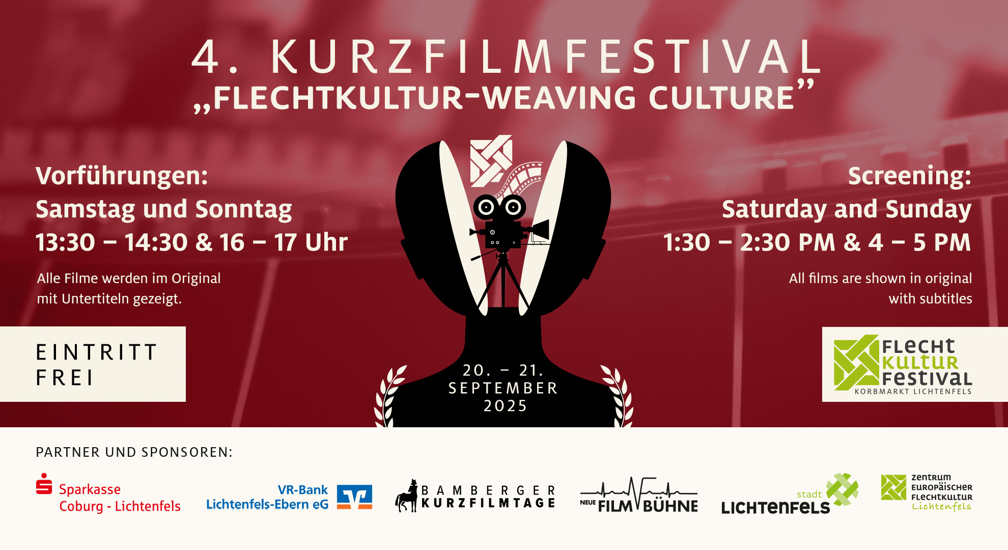 4. internationales Kurzfilm-Festival „Flechtkultur – Weaving Culture“